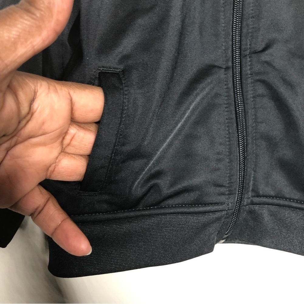 Nike Air Jordan Boys Zip Front High Collar Sweat Shirt SZ 24M - Picture 6 of 13